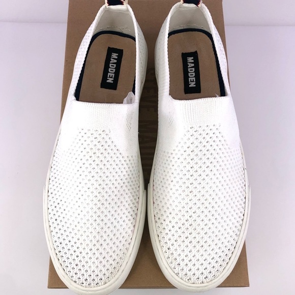 Steve Madden Leather Sock Mesh Slip On Shoes Size 11 - Picture 10 of 10